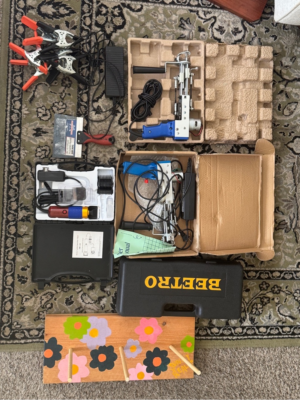 Tufting Guns + Materials